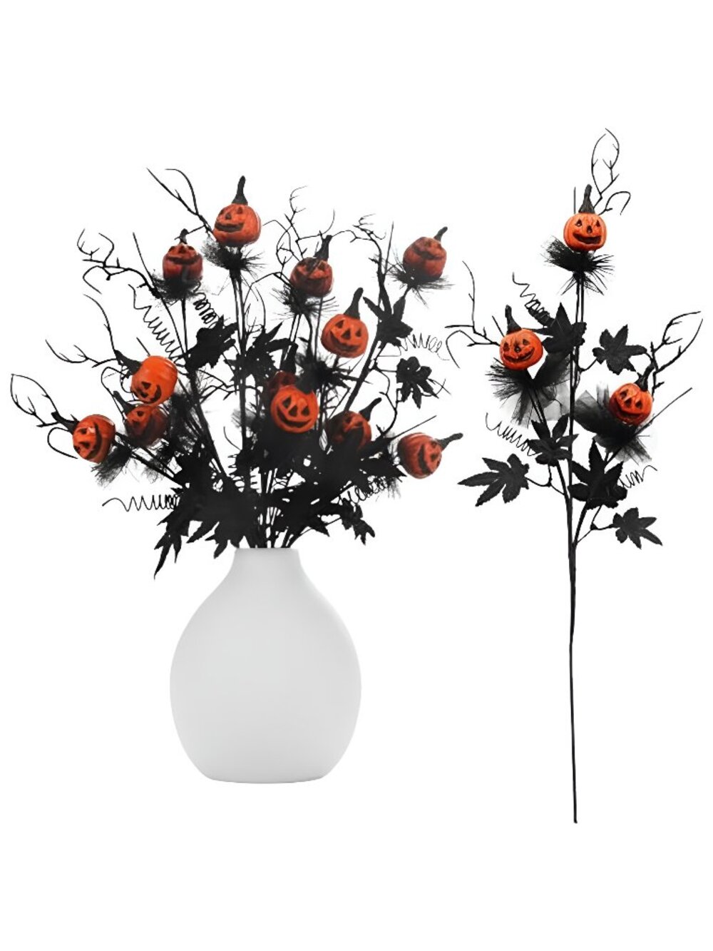 5PCS Halloween Decorations for Indoor Farmhouse Home Holiday Party